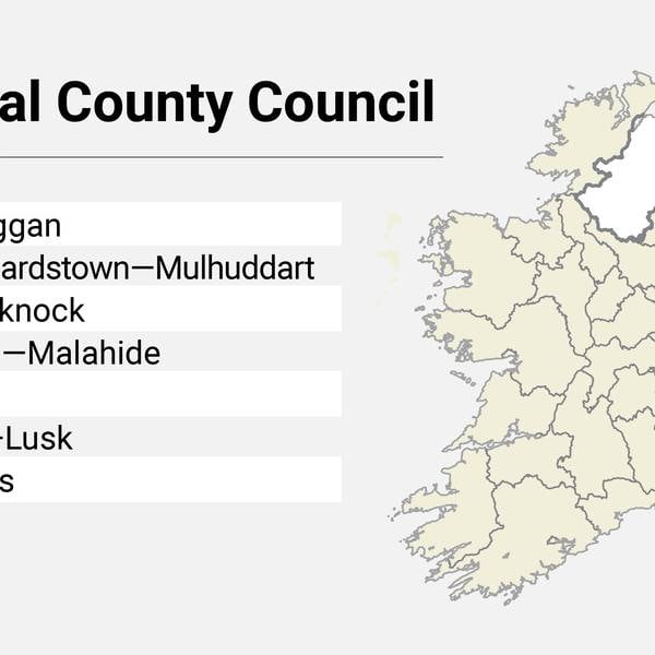 Local Elections: Fingal County Council candidate list
