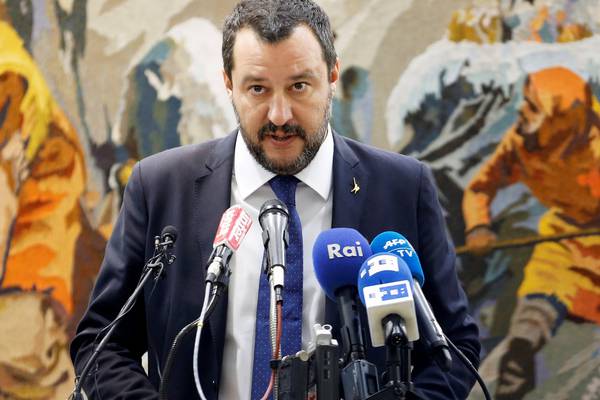 Italy’s Salvini forced into U-turn over school meals for immigrants