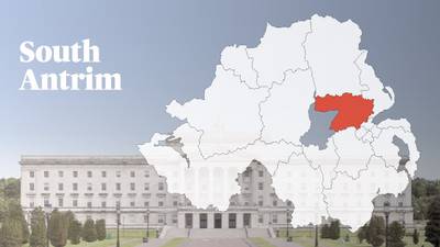 South Antrim:  All seats taken as two elected below quota