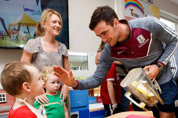 Crumlin hospital a sea of maroon and white for All-Ireland winners