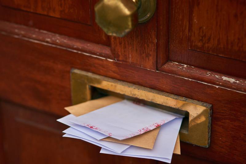 How to stop junk mail coming through your letterbox