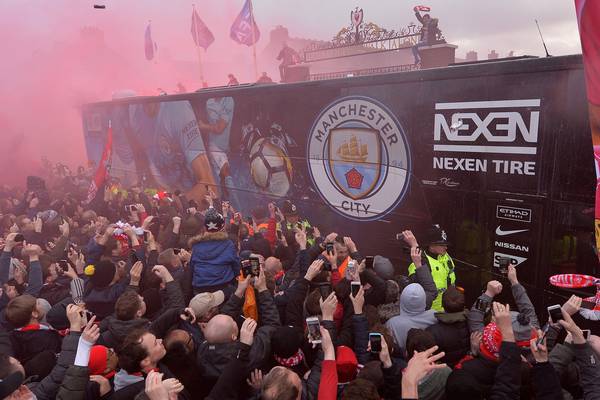 Uefa charge Liverpool over Manchester City bus attack