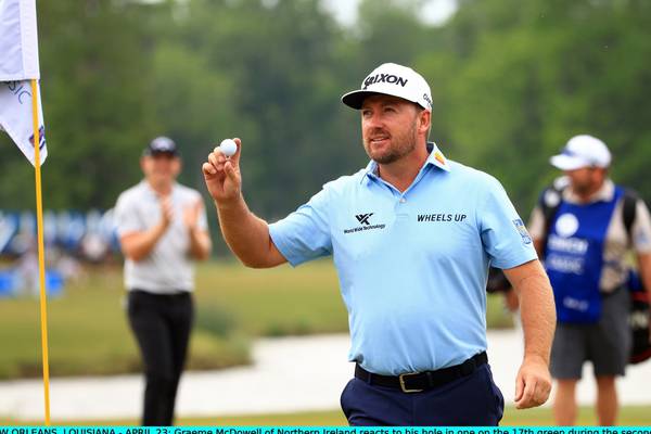 Graeme McDowell makes hole-in-one at Zurich Classic