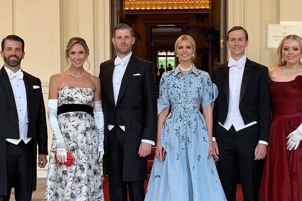 Dressed to distress: Fashion statements of the Trumps on tour