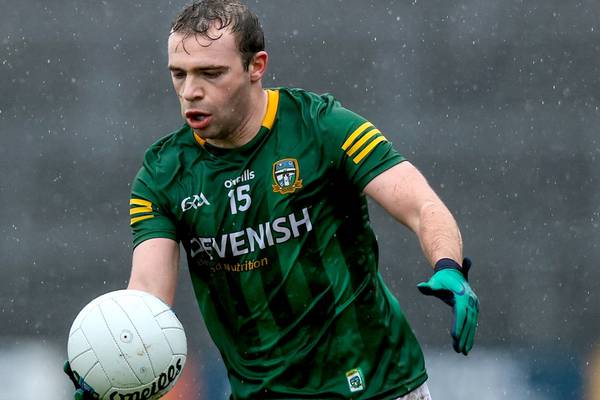 Joey Wallace secures point for Meath with late punched goal against Offaly