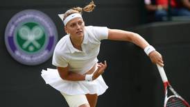 Free-swinging Petra Kvitova manages to keep things short for once