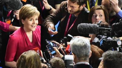 Scottish National Party redraws political map of Britain