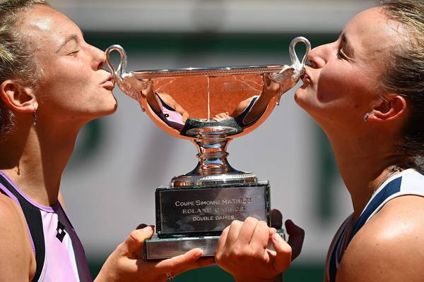 Barbora Krejcikova makes it look easy as she secures two titles at French Open