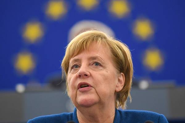 Merkel backs Macron’s call for creation of European army