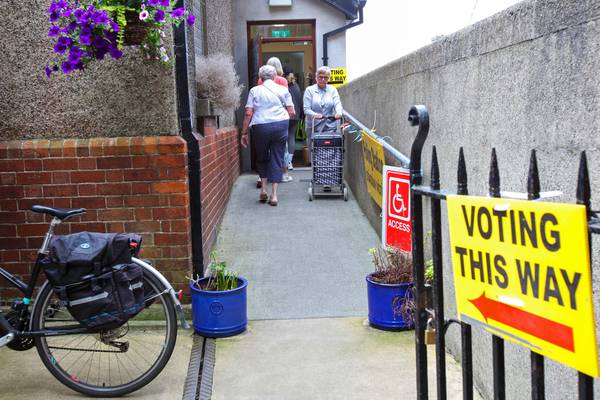 Local and European elections: Voter turnout slow in some areas as Ireland goes to the polls