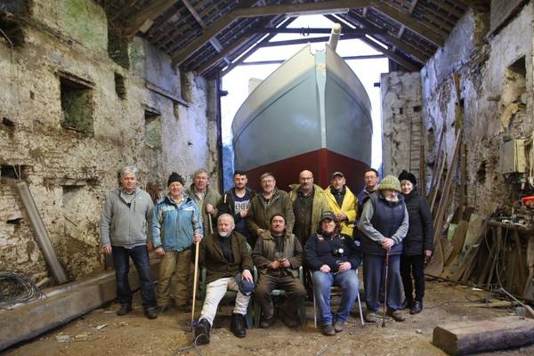 Last ocean-going wooden ketch built in Ireland set to return to sea