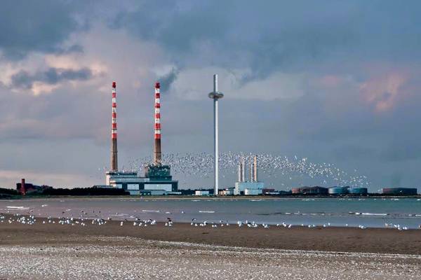 Harry Crosbie proposes lookout tower for Dublin’s Poolbeg chimney site