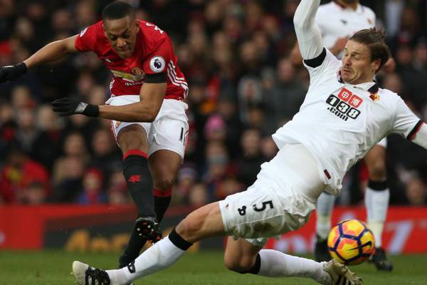 Manchester United march on thanks to sublime Martial