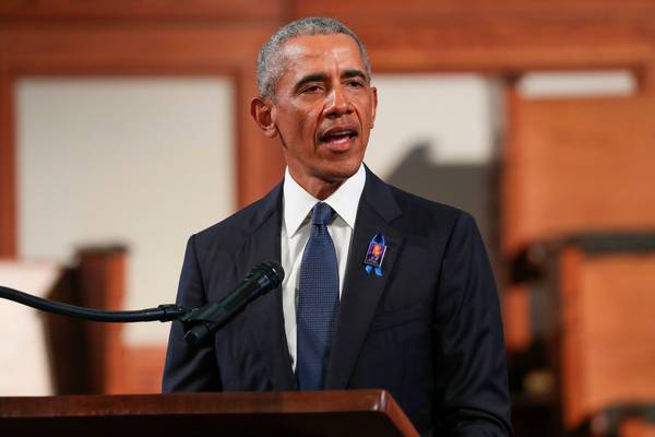 Barack Obama makes stirring case for voting reform in US
