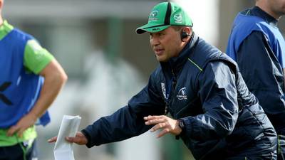 Pat Lam planning to rotate his Connacht squad for visit to Exeter