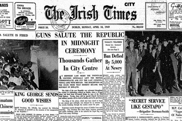 ‘Guns thunder at midnight’: when the Republic left the Commonwealth
