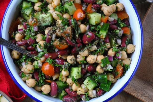 A nutrient dense salad full of Middle Eastern Promise