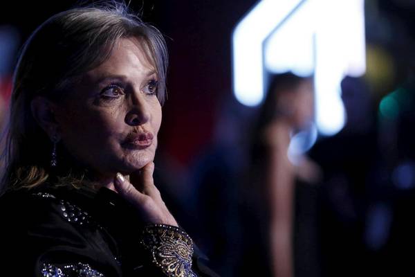 Carrie Fisher ‘stable’ after cardiac incident
