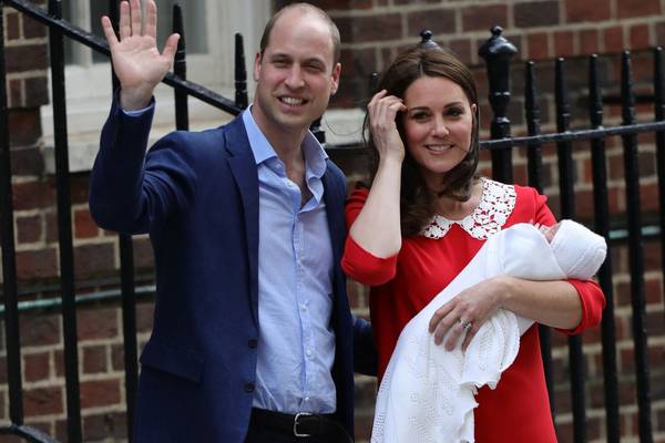 It’s a boy: Britain’s latest royal baby makes brief appearance
