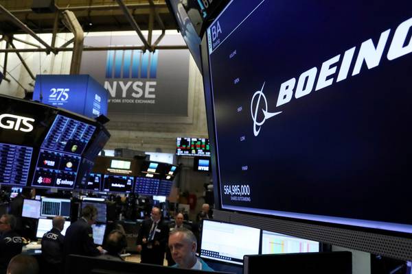 Boeing shares fall further as Europe grounds 737 MAX aircraft