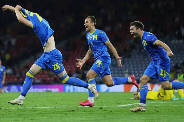 Late, late show seals it for Ukraine