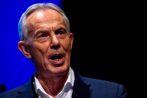 Scrapping Northern Ireland protocol won’t solve ‘original problem’, says Tony Blair