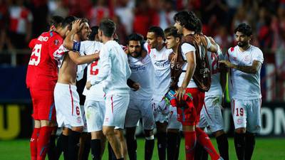 Sevilla on course to defend Europa League crown after Fiorentina rout