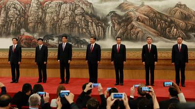 Chinese president strengthens position with new leadership line-up