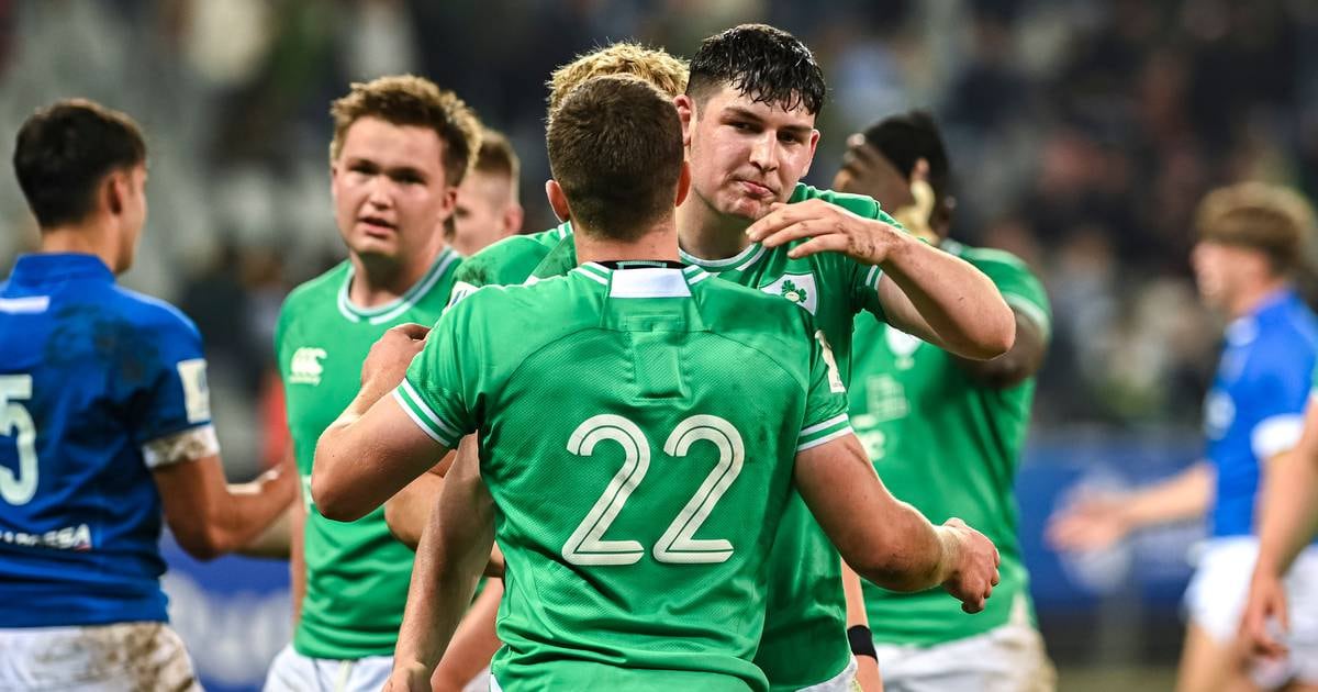 Ireland announces team for World Rugby U20 Championship match against Georgia – The Irish Times