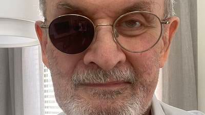 Salman Rushdie, blind in one eye after being stabbed on stage, says he feels lucky and grateful