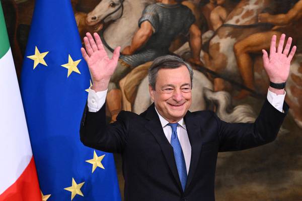 Mario Draghi says Europe must not be ‘passive’ in face of China import threat