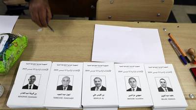 Algerians in capital snub first election since fall of Bouteflika