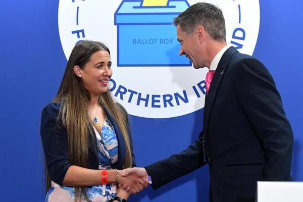 Alliance’s Sorcha Eastwood becomes first non-unionist to win Lagan Valley constituency