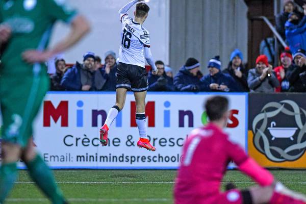 Bradley stars as Dundalk earn first victory of O’Donnell’s reign