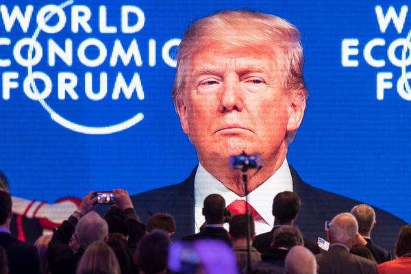 Trump takes Davos by surprise – by talking business