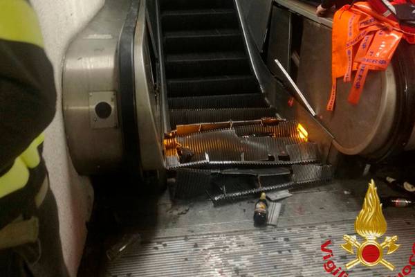 Rome escalator collapse prompts calls for inquiry into city’s metro system