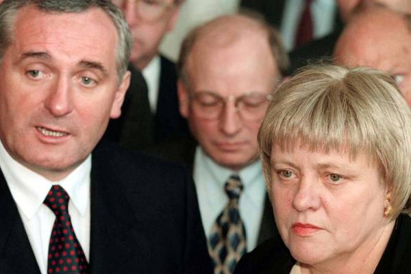 Ahern questioned impartiality of RUC with Blair in 1998 talks