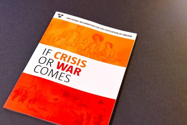 Swedes to be told how to prepare for war in official booklet