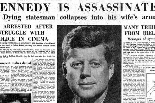 Death of a president: How ‘The Irish Times’ covered JFK’s assassination