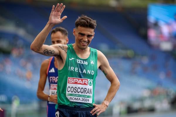 Andrew Coscoran through to 1500m final but Irish runners struggle elsewhere