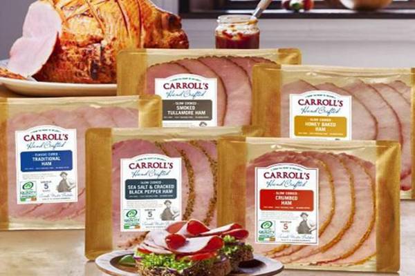 Irish ham maker Carroll’s Cuisine sold to UK food group