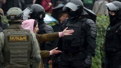 Belarus allows police to use military weapons at anti-government protests