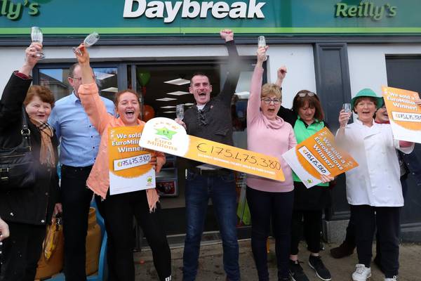 Ireland’s €175m EuroMillions winner is a family syndicate