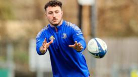 Leinster’s Will Connors ruled out for up to 10 weeks with knee ligament injury