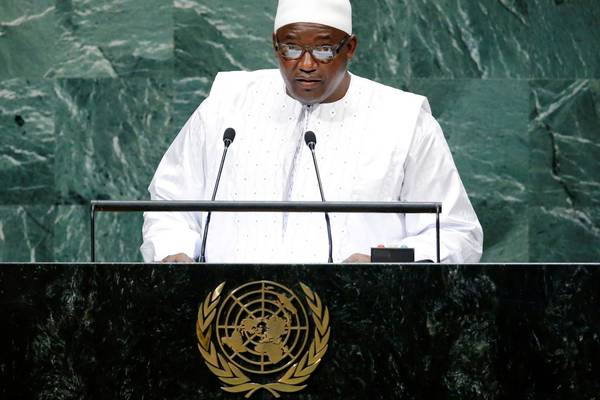 Gambia protesters charged with treason after calling for president’s resignation