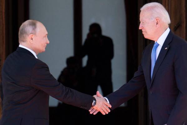 Biden and Putin hold ‘positive’ talks but tough words over Navalny