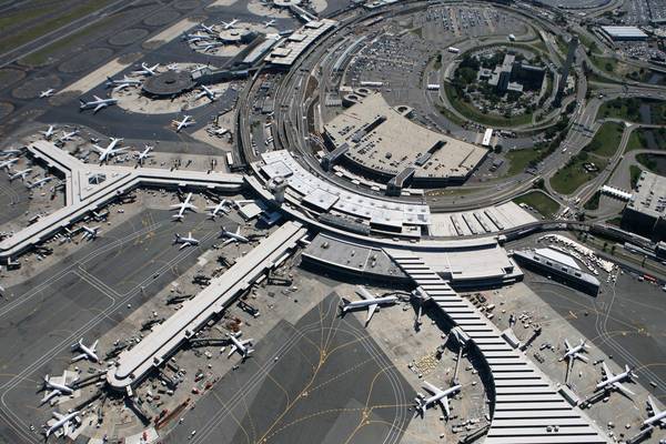 Drone sighting halts flights at major US airport