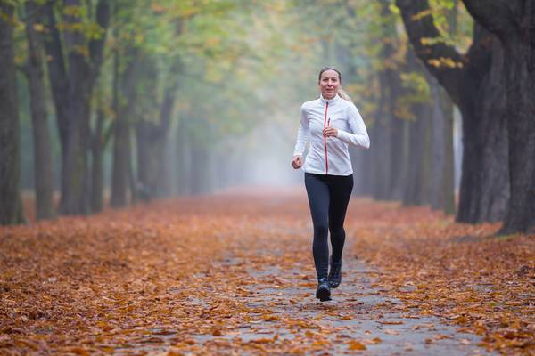 These glorious autumn days are perfect for running