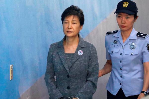 South Korea’s ex-president Park jailed for 24 years for corruption