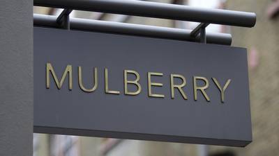 Mulberry chief Guillon quits two months after profit warning